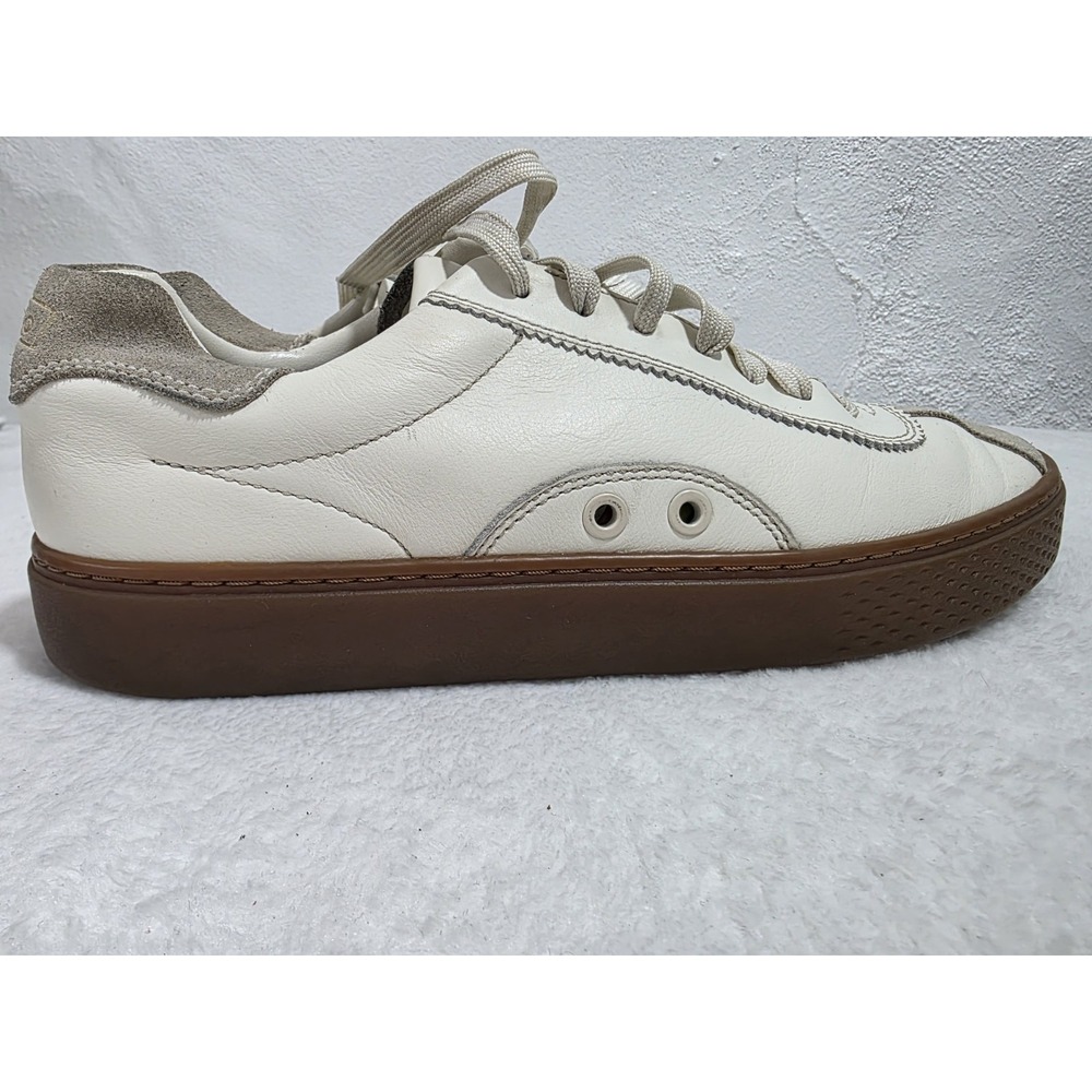 Polo Ralph Lauren Jermain Green Leather Suede Lace Up Sneaker Shoe Mens 8D - Picture 7 of 14